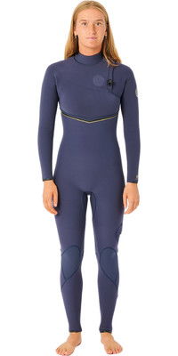 2023 Rip Curl Womens E-Bomb LTD Edition 4/3mm Zip Free Wetsuit WSMYUG - Slate